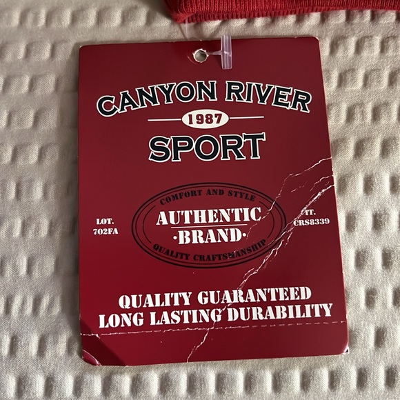 CANYON RIVER SPORT Hoodie. Rocket Red size Youth M(10/12) Kangaroo pockets. NWT - Picture 10 of 11
